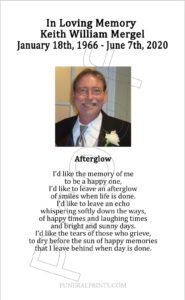 Image of donor, Keith Mergel