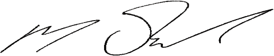 Michael O'Keefe signature
