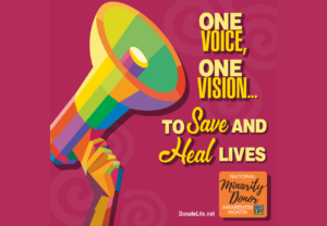National Minority Donor Awareness Month