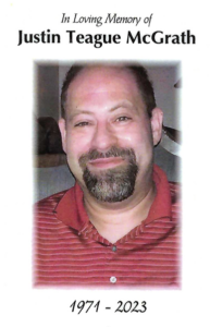 Image of donor, Justin McGrath