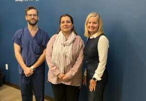 Pakistani doctor Shama Khan trains at Kellogg Eye Center