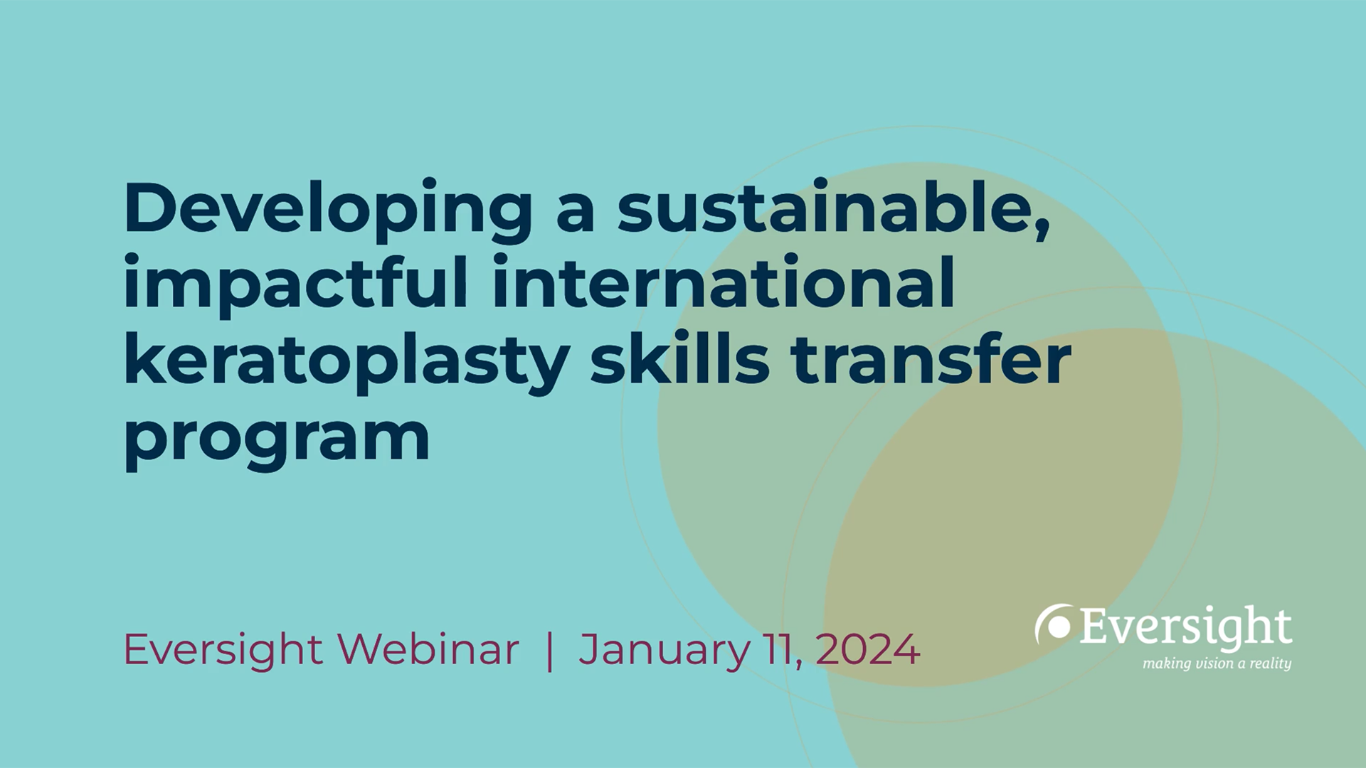 keratoplasty skills transfer program