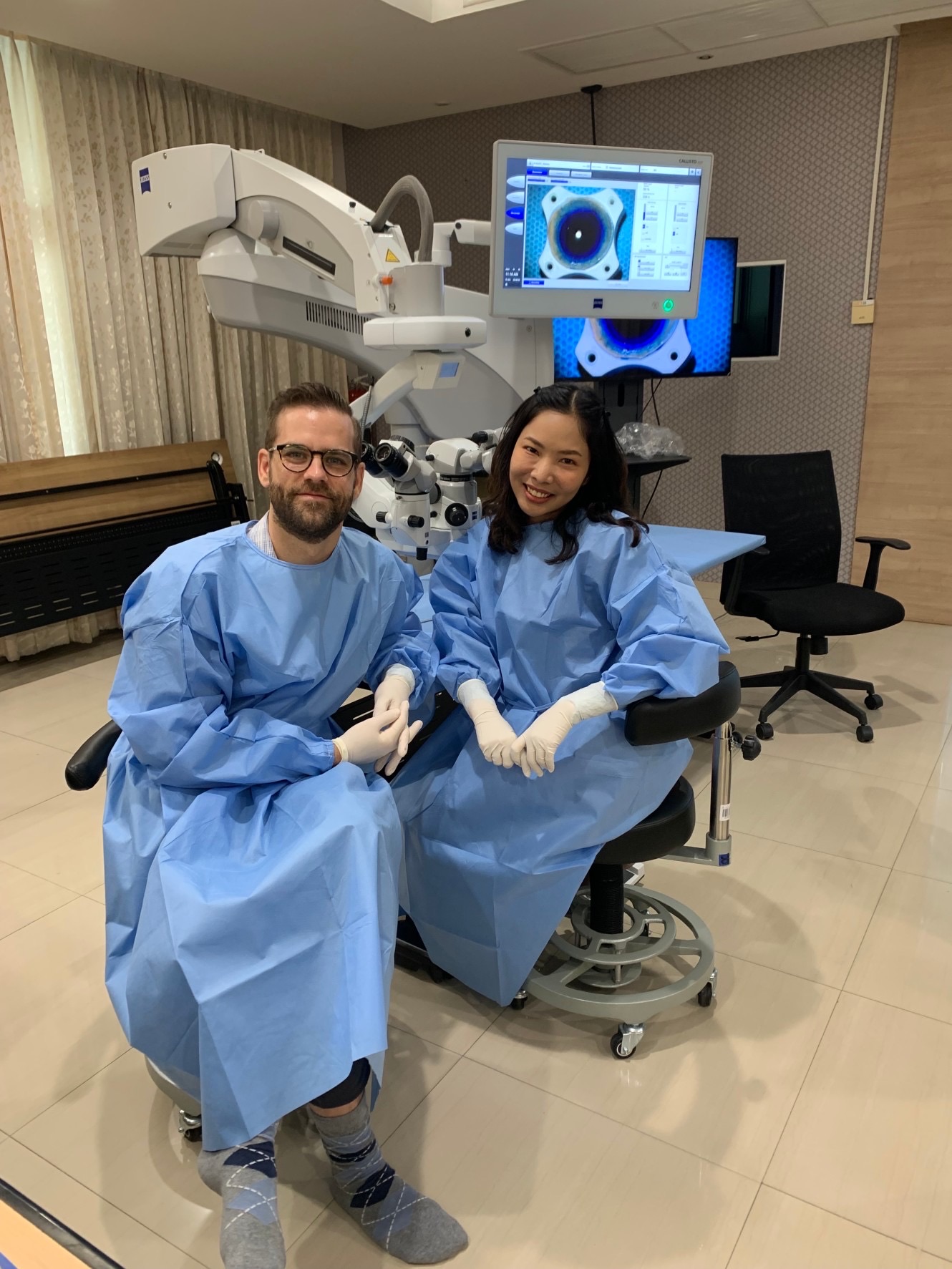 Szkarlat teaching to restore sight across southeast asia