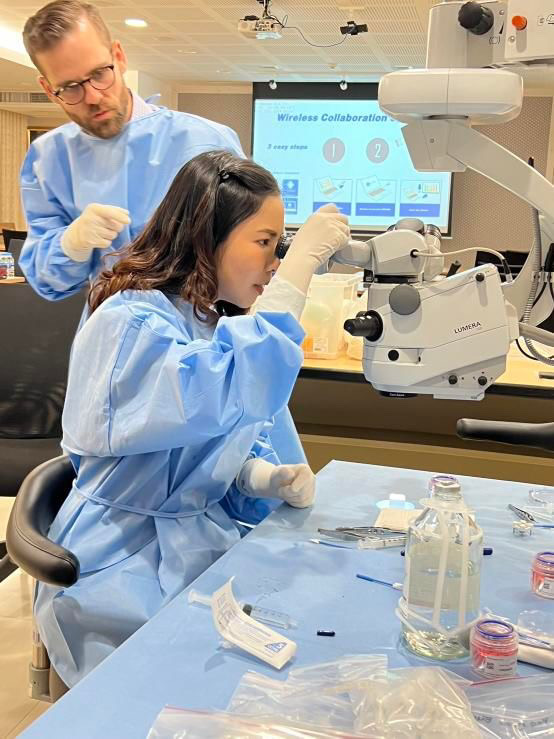 Szkarlat teaching to restore sight across southeast asia