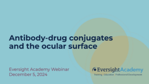 Antibody-drug conjugates and the ocular surface