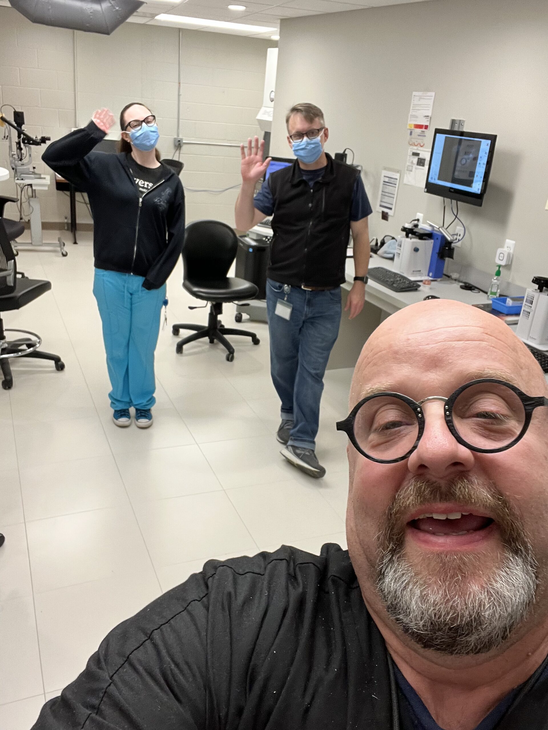Recovery technician Kris Maven