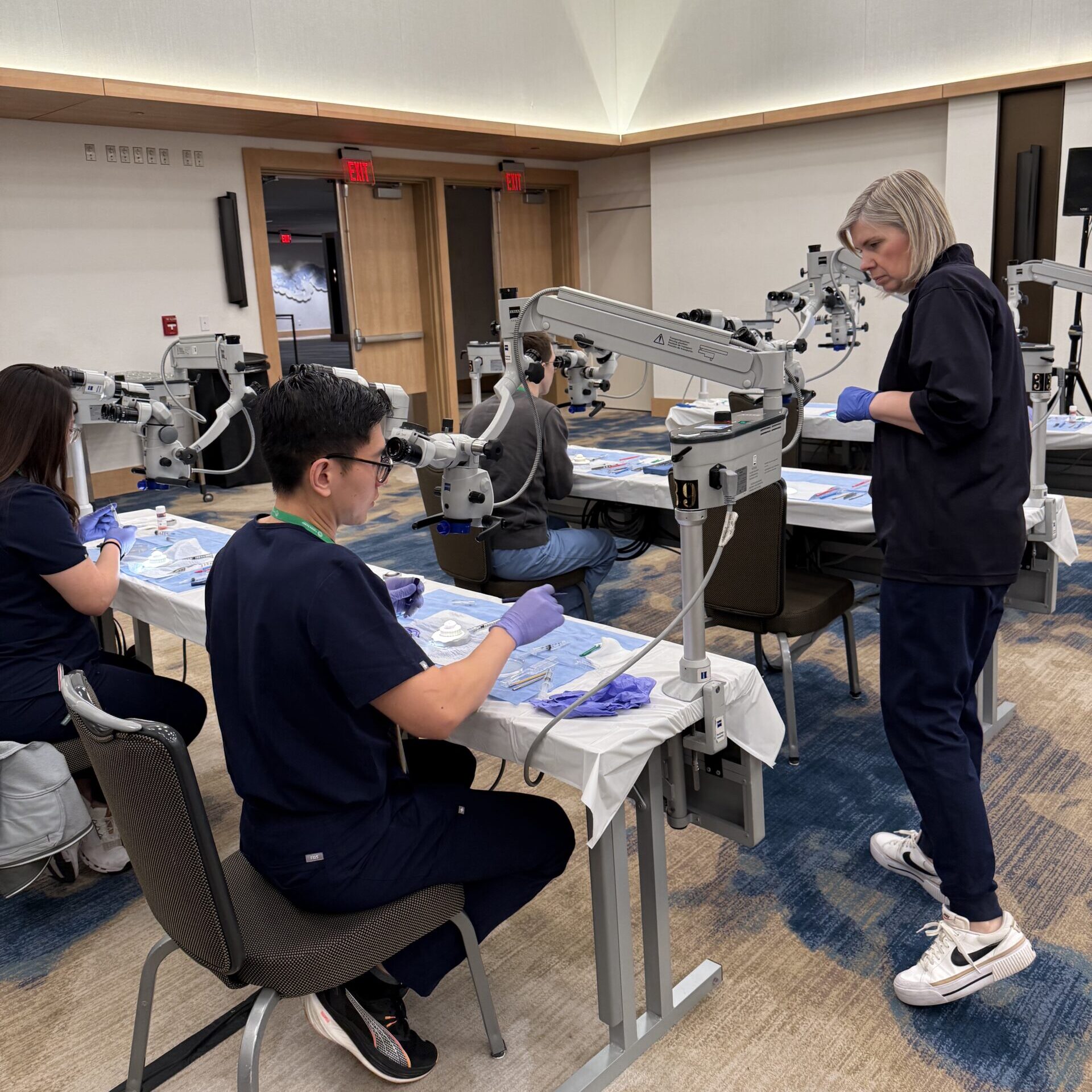 Eversight staff Caithlin Lopes attends World Cornea Congress