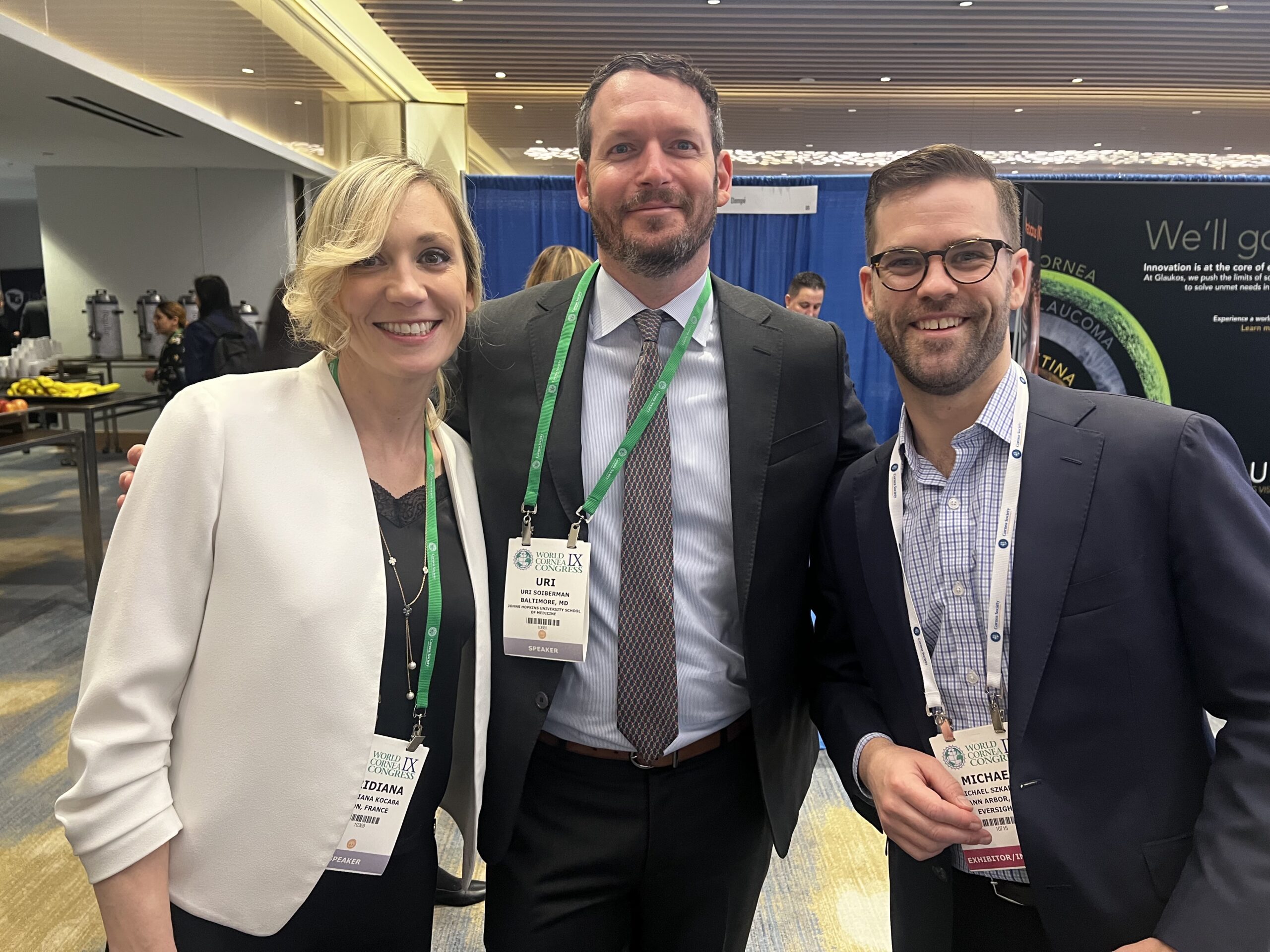 Eversight staff attend World Cornea Congress
