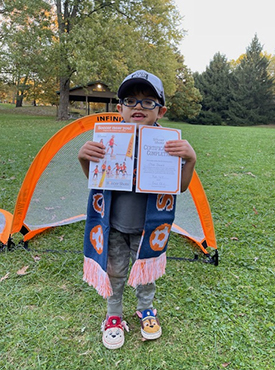Oliver Chavez, a four-year-old cornea recipient from Indiana
